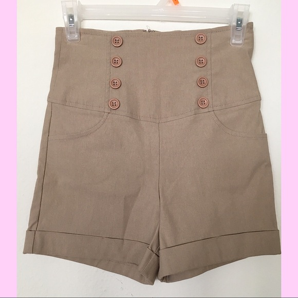 Pants - Dazz/High Waisted Shorts/ Fit beautifully Pants - Dazz/High Waisted Shorts/ Fit beautifully